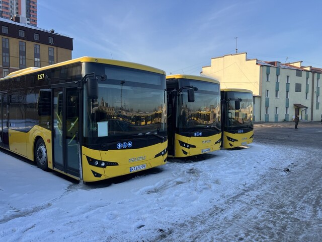 У Києві запускають на маршрути ще 20 нових автобусів