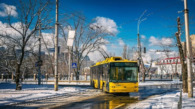 Київ півмісяця без наземного електротранспорту