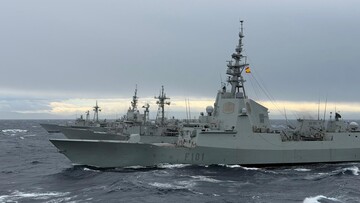 Іспанія вперше за довгий час вивела в море всі свої новітні фрегати