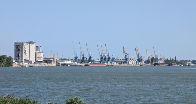 Дунайські порти Одеської області за минулий рік обробили 9 млн тон вантажів