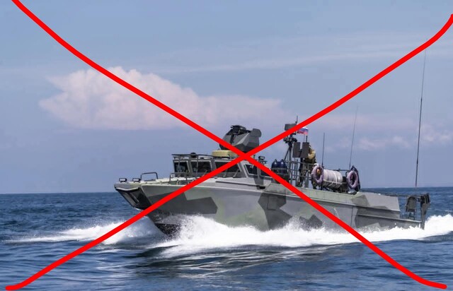 Знищено російський швидкісний десантний катер