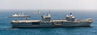 Королівський флот розгортає авіаносне з'єднання у Північній Атлантиці