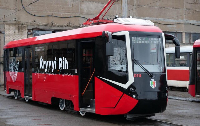 У Кривому Розі виготовили фактично новий трамвай
