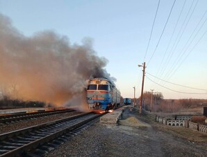 У Сумській області росіяни атакували пасажирський дизель-поїзд