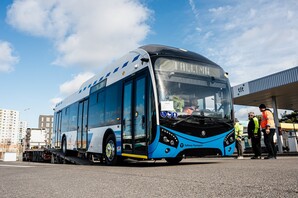 У Таллінн прибули перші нові тролейбуси