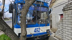 У Херсоні росіяни атакували тролейбус