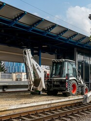 На вокзалі Києва почали підвищувати платформи