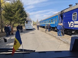 У Молдові протестували подовження пасажирського поїзду із Києва майже до аеропорту
