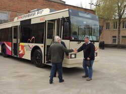 У Кривому Розі виготовили ще один тролейбус з дизель-генератором