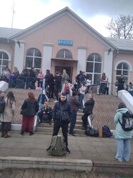 У Вінницькій області "Інтерсіті" зіткнувся з маневровим тепловозом