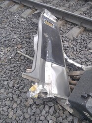 У Вінницькій області "Інтерсіті" зіткнувся з маневровим тепловозом