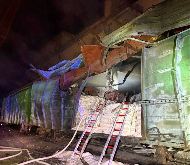 В Одеській області атаковано портову і залізничну інфраструктуру