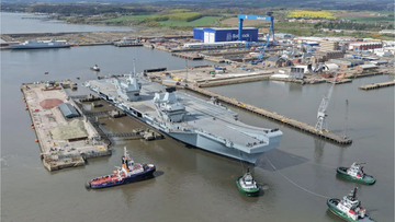 Авіаносець Queen Elizabeth відновив боєздатність після ремонту