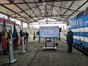 Відновили раніше закинуту залізницю між Молдовою і Румунією