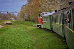 На Гайворонській вузькоколійці провели незвичний туристичний рейс по всій діючій лінії (ВІДЕО)