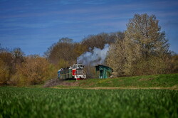 На Гайворонській вузькоколійці провели незвичний туристичний рейс по всій діючій лінії (ВІДЕО)