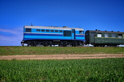 На Гайворонській вузькоколійці провели незвичний туристичний рейс по всій діючій лінії (ВІДЕО)