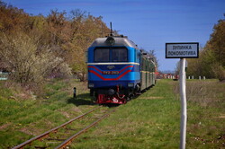 На Гайворонській вузькоколійці провели незвичний туристичний рейс по всій діючій лінії (ВІДЕО)