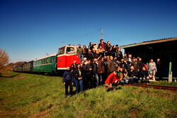 На Гайворонській вузькоколійці провели незвичний туристичний рейс по всій діючій лінії (ВІДЕО)