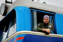 На Гайворонській вузькоколійці провели незвичний туристичний рейс по всій діючій лінії (ВІДЕО)