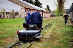 На Гайворонській вузькоколійці провели незвичний туристичний рейс по всій діючій лінії (ВІДЕО)