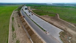 На автодорозі Одеса - Рені будують майданчик для вантажівок