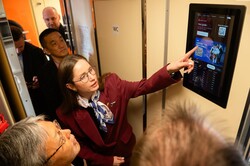 Нові пасажирські вагони відправилися у перший рейс поїздом "Сакура"