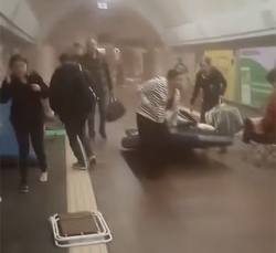 У Києві через російський обстріл закрито одну з станцій метро