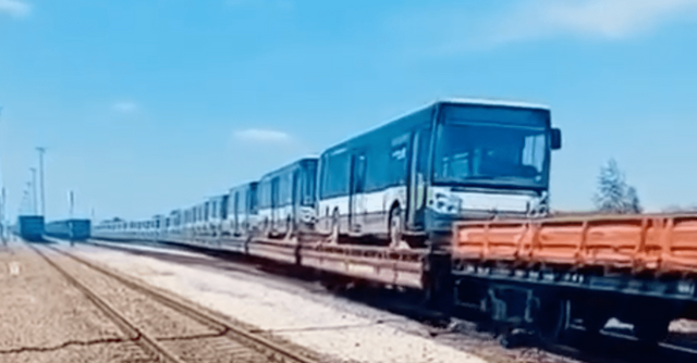 До Київської області доставили чергову партію автобусів із Франції