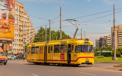 Вулицями Бухареста проїхав парад трамваїв