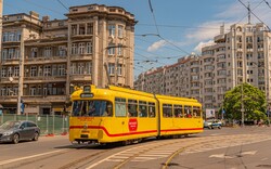 Вулицями Бухареста проїхав парад трамваїв