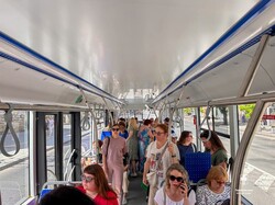 У Тернополі запустили на маршрути перші нові тролейбуси
