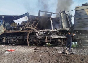 У Дніпропетровській області росіяни атакували локомотив