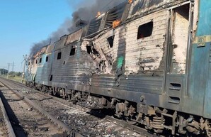 У Запорізькій області росіяни атакували пасажирський поїзд
