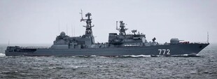 У протоці Ла-Манш російський корабель провів навчальні стрільби