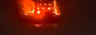 Морські прикордонники врятували екіпаж палаючого судна, ураженого російським дроном