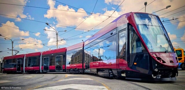 У Римі починають випробування нових трамваїв CAF Urbos 3