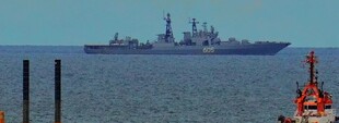 У російському недофлоті передислокували на Балтику протичовновий корабель "Адмірал Левченко"