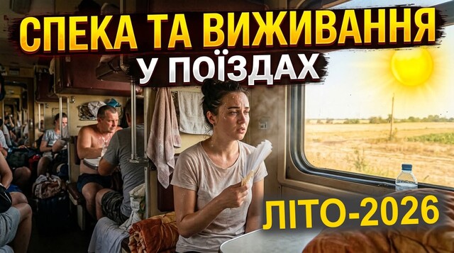 Спека і виживання у поїзді