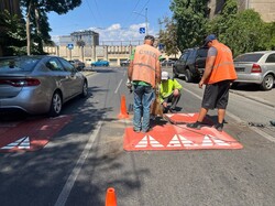 В Одесі змінили режим руху на вулиці Середньофонтанській біля вокзалу