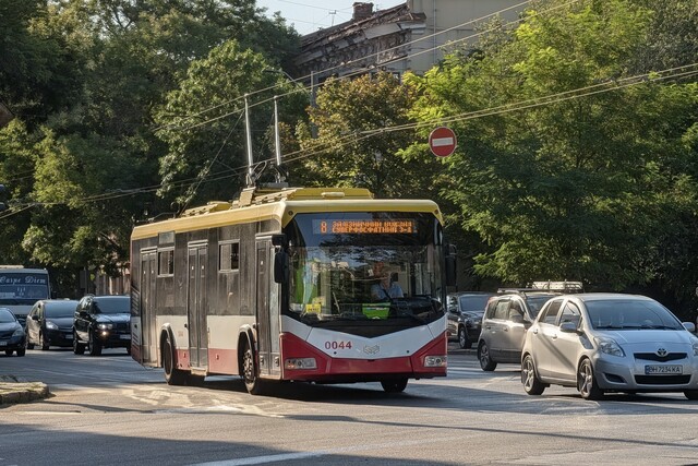 В Одесі відновили роботу тролейбуса №8