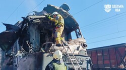 В Одеській області атаковано локомотив пасажирського поїзда (оновлено)