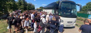 В Одеській області продовжується евакуація пасажирів з зупинених поїздів