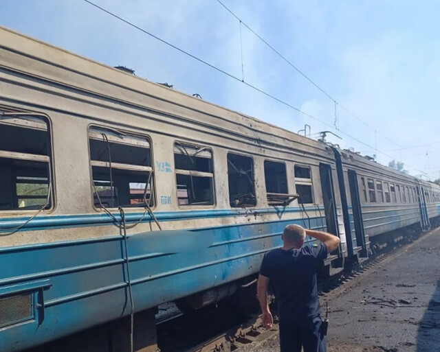 Залізницю знову атакували росіяни