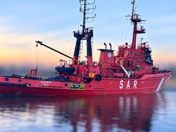 В Одеській області росіяни уразили рятувальний буксир