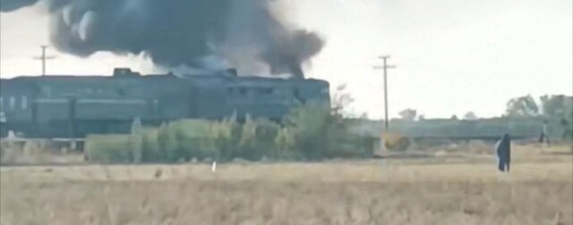 Знову атаковано пасажирський поїзд