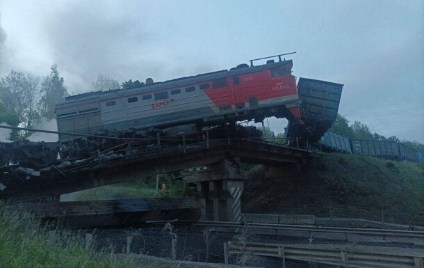 На росії уражено залізницю в Брянській  області