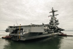 Новітній суперавіаносець флоту США USS John F. Kennedy завершив попередні приймальні випробування