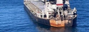 У Чорному морі дрейфує уражене росією судно