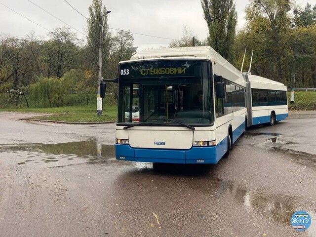 У Житомирі тестують двосекційні тролейбуси отримані зі Швейцарії